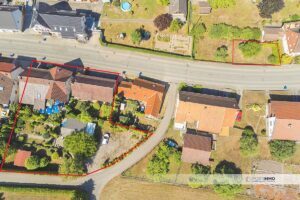 Vogelperspektive Grundstücke