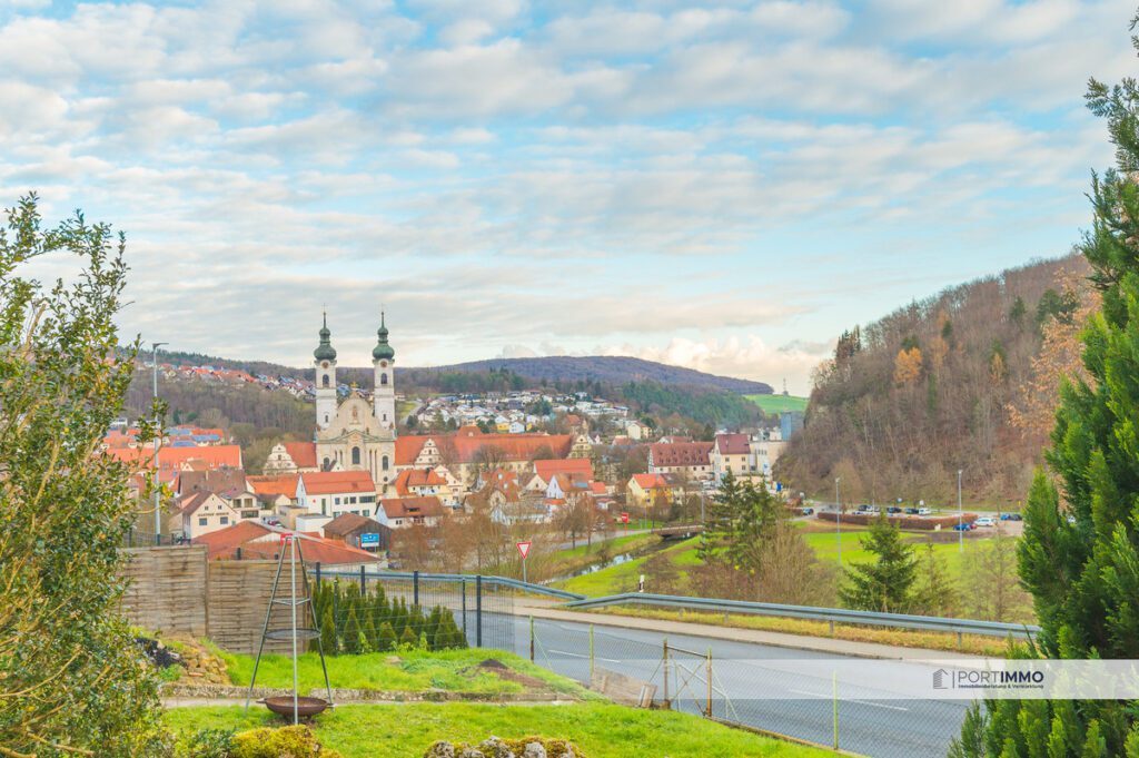 Sicht auf Zwiefalten