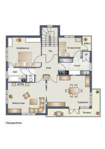 Grundriss 1. Obergeschoss