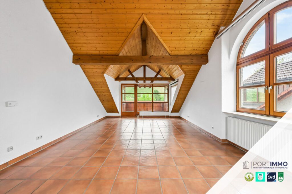 Wohnzimmer mit Blick