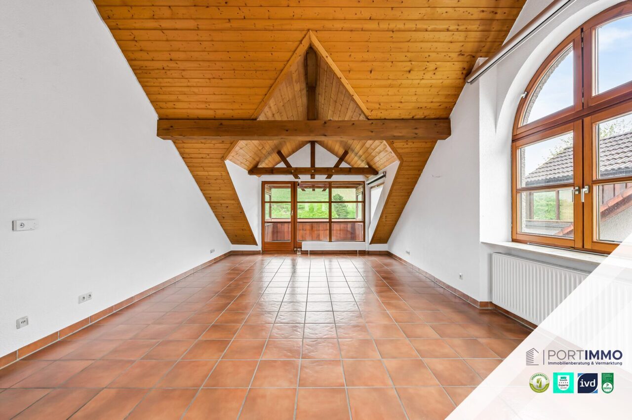 Wohnzimmer mit Blick