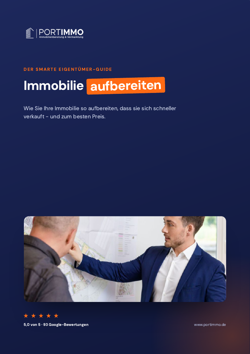 Ratgeber Aufbereitung einer Immobilie - Titelseite