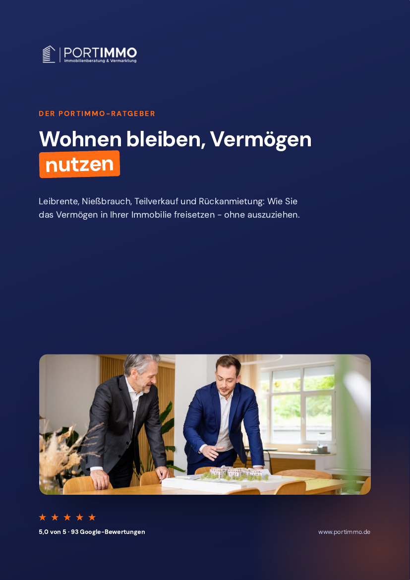 Ratgeber Immobilien-Leibrente - Titelseite