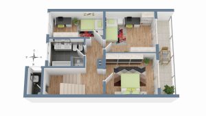 Grundriss Obergeschoss